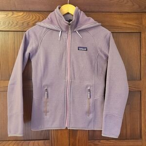 Patagonia Womens Tech Fleece Hoodie Size XS Purple